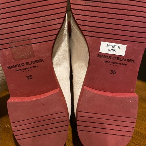 Manolo Blahnik suede booties - Picture 4 of 4